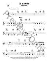 La Bamba Guitar and Fretted sheet music cover